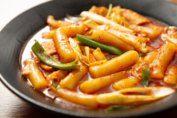 Spicy Stir fried Rice Cake