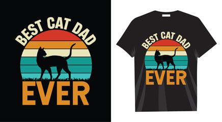 Happy Father's Day T-Shirt Design Vector Graphic