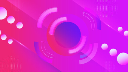 Abstract background with smooth shapes