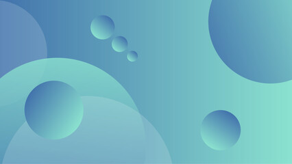 Abstract background with smooth shapes