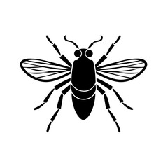 Insect repellent  Logo Monochrome Design Style