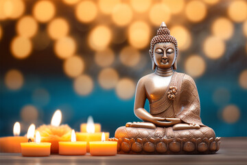 buddha statue generative ai