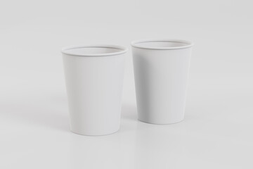 Paper cup mockup