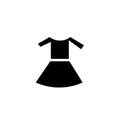 category dress ecommerce solid icon