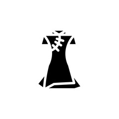 cheongsam chinese dress solid icon