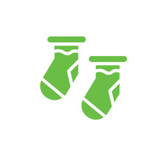 decor gift sock solid icon