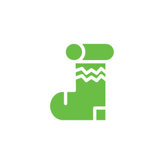 fashion garment sock solid icon