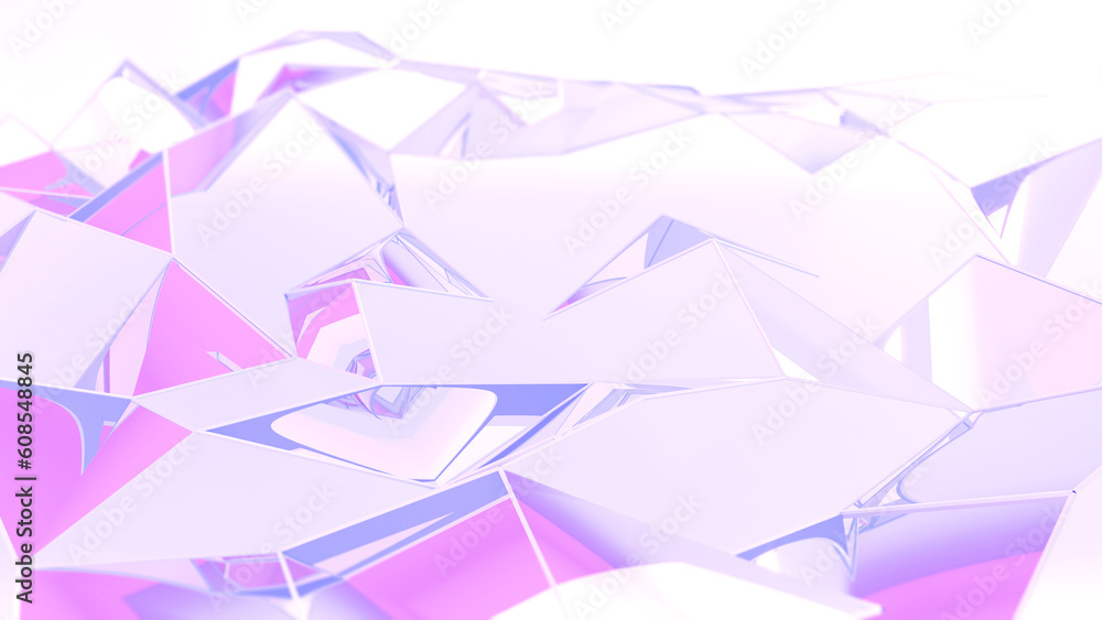Aufkleber abstract triangle technology background,modern template for business or technology presentation,3d r