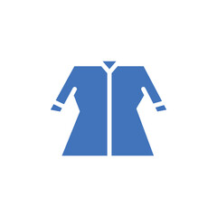cloth dress fashion solid icon