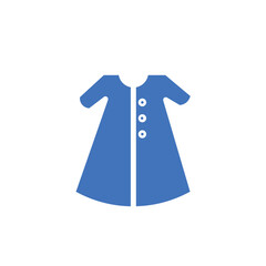 cloth dress fashion solid icon