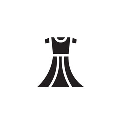 clothes dress fashion solid icon