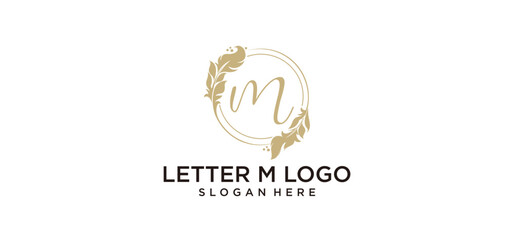 letter m logo - obrazy, fototapety, plakaty
