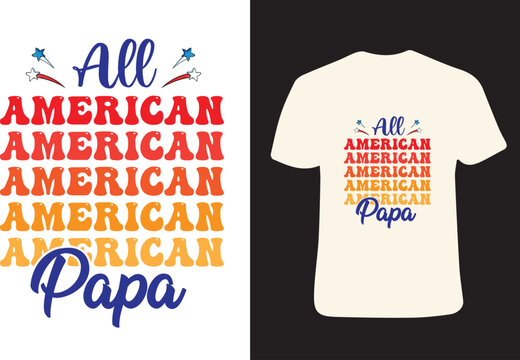 4th of July Badges,Statue of Liberty Vector Illustration,USA Flag T-Shirt,America is my Home,