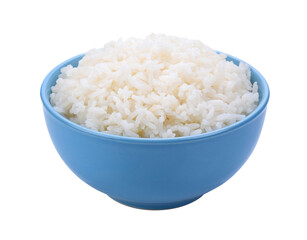  jasmine Rice in a bowl on transparent png