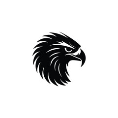 eagle logo design black and white