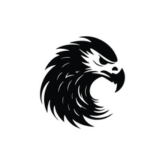 eagle logo design black and white