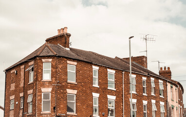 Old English houses ,architecture and streets of England