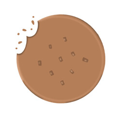 Fototapeta premium chocolate chip cookie 