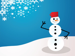 Christmas Holiday Snowman