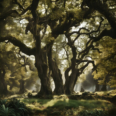 Fototapeta premium tree in the forest