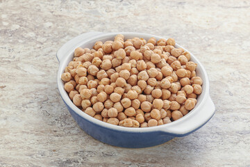 Dry Chickpea beans for cooking