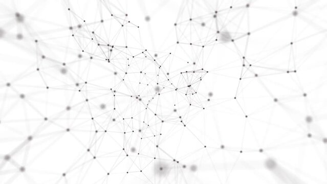 Abstract futuristic - technology with polygonal shapes on white background. Design digital technology concept.