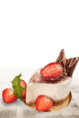 Tasty sweet Cake dessert on plate