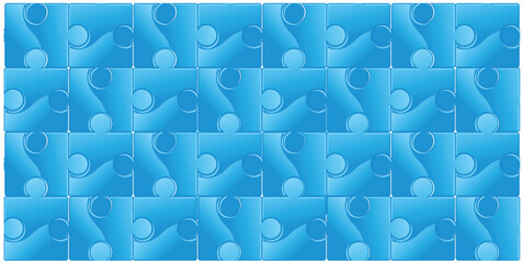 abstract seamless puzzle background vector illustration