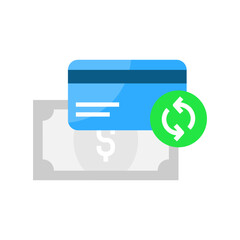 change the payment method concept illustration flat design vector eps10. simple and modern graphic element for landing page ui, infographic, icon, pop up message information