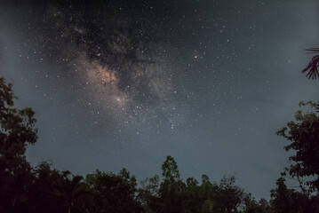 Fototapeta na wymiar Dazzling Milky Way!