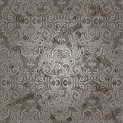 eps10, vector seamless vintage wallpaper with seamless floral pattern