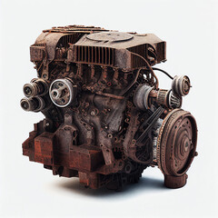 AI generative aged objects