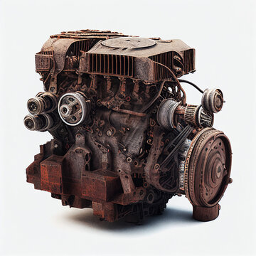 AI generative aged objects