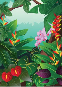 Nature background illustration