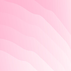 Vector illustration pink wave pattern,Soft gradient pastel waves,Abtract pink shell style