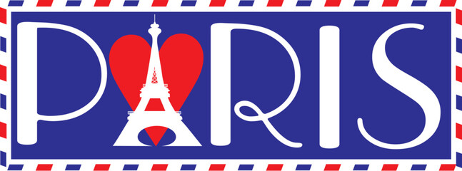 Designed in the style of a travel trunk sticker, with the bold letters 