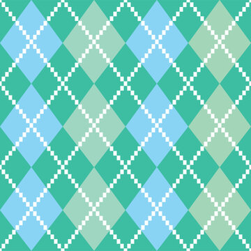 Vintage argile seamless pattern or background. Vector