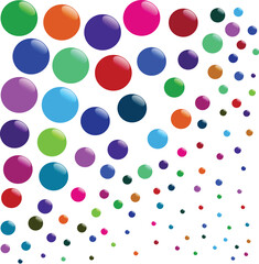 Collection of buttons - vector