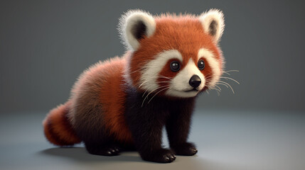 Obraz premium red panda