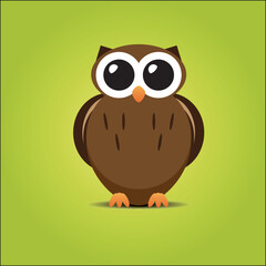 cute vector owl