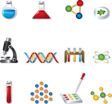 Science Web Icons