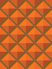 Celtic seamless a background c interlacings in a vector