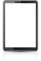 Computer Tablet. Illustration on white background for design