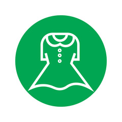 Dress Fashion Style Solid Icon