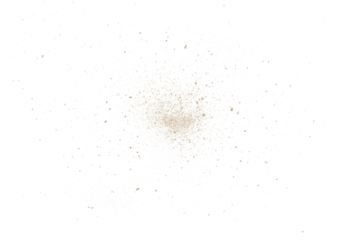 Abstract grainy dust particle element