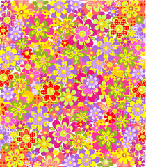 Nice background. abstract floral pattern. Vector illustration