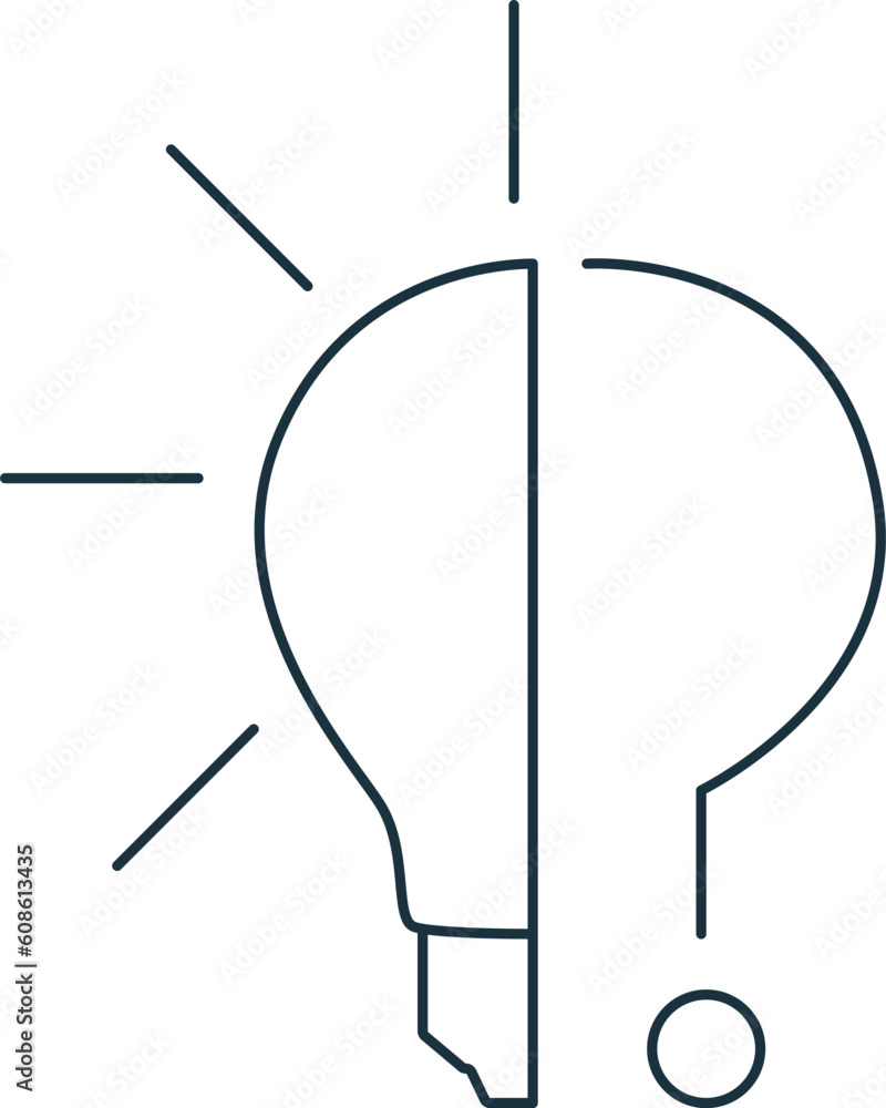 Poster solution icon. monochrome simple sign from idea collection. solution icon for logo, templates, web d