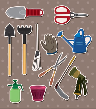gardening stickers