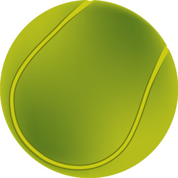 Illustration/Image of a tennis ball