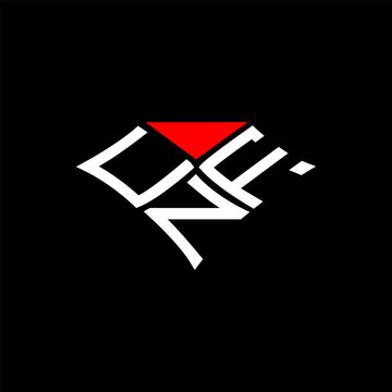 CNF letter logo abstract creative design. CNF unique design	